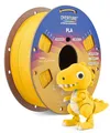 OVERTURE Filament PLA 1.75mm Verbessert, Rapid 3D Drucker PLA Filament Hohe Geschwindigkeit 1kg Spule (2.2 LBS), Maßgenauigkeit ± 0.02mm für die Meisten FDM 3D Drucker (Gelb)