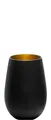 Stolzle - Elements - Olympic - 6 Gläser 465 ML - Schwarz/Gold - Einzelhändler
