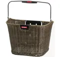 KlickFix Fahrradkorb KLICKfix Fahrradkorb Structura braun 28x34x27 cm