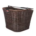 Klickfix Fahrrad Korb Vorderradkorb Structura 35x26x25cm Braun Geflochten