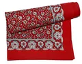 modAS Viereck-Halstuch Paisley, Farbe:rot
