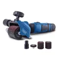 Scheppach Satiniermaschine MRS500 | Leistung 300W | Schleifbreite 10/60mm | Variable Drehzahl 1600–3000 min-1 | Universal Renovierungsschleifer inkl. 3 Bürsten, Absaugadapter & Auto-Lock-System
