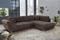 Ecksofa JOCKENHÖFER GRUPPE "Siena L-Form, B: 346 cm", braun, B:346cm H:90cm T:122cm