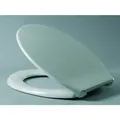 Haro WC-Sitz 506856 Scharniere Edelstahl, FastFixmutter, 2-Punkt, weiß