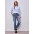 STREET ONE Comfort-fit-Jeans aus Baumwolle mit Stretchanteil blau 31