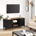 SONGMICS Lowboard Fernsehtisch, mit 3 Einlegeböden, Lange 120cm, Wohnzimmer