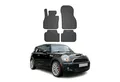 OMAC Auto-Fußmatten für Mini Clubman 2007-2014 Gummimatten Schwarz 4 tlg (4 St), für Mini Clubman 2007-2014 Mini Clubman 2007-2014, Antirutsch,Wasserfest,Einfache Installation