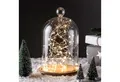 Lights4fun LED-Lichterkette 50er LED Micro Lichterkette warmweiß