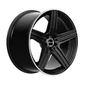 1x MAK LEWIS gloss black mirror ring 10.0Jx21 5x112 ET44