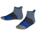 FALKE Haussocken Colour Block (1-Paar) mit rutschhemmendem Noppendruck blau 35-38