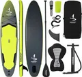 Sup 340Cm Aufblasbares Brett Mit Eva Sitz, Paddel, Pumpe Und Reparateur