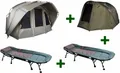 MK Fort Knox 2.0 Bivvy 2Man + 2 Bedchairs + Winterskin