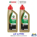 2 Lt Castrol POWER1 Ultimate 2T Öl Mischung Motor Motorrad 100% Synt = Ex Racing