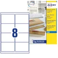 Etichette trasparenti QuickPEEL™ Avery Inkjet 99,1x67,7 mm 8 et/ff J8565-25 (conf.25)