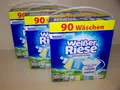 3 x 90 WL Color 4,5 kg " Weißer Riese " Universal Pulver