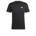 adidas Herren Train Essentials Feelready Training Tee, Black/White, S
