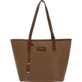 PICARD Schultertasche Piastrelle Shopper Hazel hellbraun - Braun