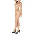GIULIA Feinstrumpfhose 20 Den Hüft Strumpfhose mit breitem Bund durchsichtig 20 DEN (1 St) beige L