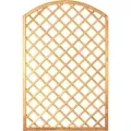 Zaun Teilelement Bogen-Rankgitter 120 x 180/160 cm kesseldruckimprägniert