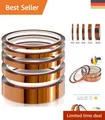 Professionelles Kapton Tape 33m, Hitze- und Druckbeständig, 5 Breiten verfügbar