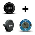 OOONO 3`er Set: OOONO Blitzerwarner + OOONO - Digitale Parkscheibe + OOONO Mount
