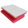 Topfreiniger Sito Vliesschwamm 9,5 x 7 x 4,5 cm rot-weiß 9,5 x 7 x 4,5 cm, vielseitig gegen hartnäckigen Schmutz 5000052