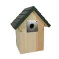Nistkasten Vail - grün/natur - Ø 32 mm - für  Kohlmeise und Haubenmeise