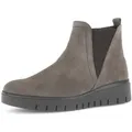 Gabor DAVOS Chelseaboots, Keilboots, Ankleboots in Komfortweite H (sehr weit) braun 37 EU (4 UK)