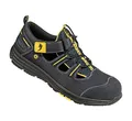BAAK Sicherheitssandale Rene2 Gr.42 schwarz Mikrofaser/Mesh S1P SRC ESD EN 20345 72112-42 Schwarz Gelb