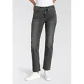 Levi's® Gerade Jeans 314 Shaping Straight mit Stretch grau 25
