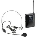 OMNITRONIC UHF E-FLEX Taschensender 823-832/863-865 MHz