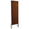 Estexo - Sichtschutz Rost Metall Gartenzaun 150x50cm Steckfuß Sichtschutzwand Edelrost