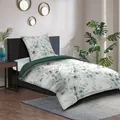 SANILO® Bettwäsche 135x200 cm, 100% feinste Baumwolle, 2-teilig, Bettbezug, Kissenbezug 80x80cm - Eukalyptus