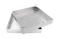 Schachtabdeckung Aluminium SAP-30/8A Schachtdeckel auspflasterbar 300x300 befliesbar bepflanzbar befüllbar wasserdicht Höhe 80mm