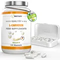 L-CARNOSIN 100 Kapseln a 500mg, INCLUSIVE PILLENBOX