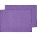 TISCHSET lila im 2er-Set 33/50 cm, 100% Baumwolle