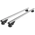 Alu Relingträger VDP004XL kompatibel mit für Nissan Qashqai ab 06 bis abschließbar
