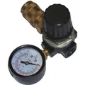 Aerotec Druckminderer Zoll m. horiz. Manometer Kupplung (9051120)