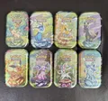 Pokemon Prismatische Entwicklungen Karmesin & Purpur 8er Mini-Tin KP8.5 Deutsch