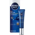 NIVEA MEN Anti-Age Hyaluron Augencreme (Augenpflege Crème, Tag + Nacht, 15 ml) (4006000002293)