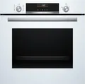 BOSCH Backofen HBG536EW4 Air Fry weiß Heißluft EcoClean Direct SoftOpen Versenkknebel, mit Nachrüstbar