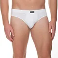 Bruno Banani Herren Sportslip Check Line 2.0 Slip, per Pack Weiß (Weiß Karo 1612), Large (Herstellergröße: L)