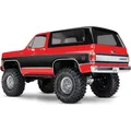 Traxxas TRX-4 79 Chevy Blazer rot/schwarz 1/10 Crawler RTR Brushed, Clipless, ohne Akku und Ladegerä (RTR Ready-to-Run) (TRX82276-4-RED)