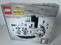 LEGO Ideas: Steamboat Willie (21317) - NEU / NEW - SEALED BOX - VERY GOOD COND.