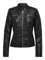 ONLY ONLBANDIT Faux Leather Biker OTW NOOS
