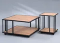 M2 Kollektion Couchtisch Paris 2 in Artisaneiche, B/H/T = 75x41x75cm