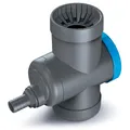 YourCasa Regensammler Regendieb [Downpipe70] 68-110 mm - Überlaufstop, Absperrhahn & Metallfilter - zum Verbinden von Fallrohr & Regentonne Regensammler Regenwassersammler Regenrinnen Ablauf