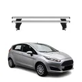 Menabo Dachträger Grundtäger für Ford Fiesta 2013-2017 50kg Alu Silber 2 tlg