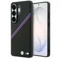 BMW Handyhülle MagSafe Hülle Galaxy S26 Ultra Kunstleder schwarz Tricolor Logo Metall 6,9 Zoll, Kantenschutz