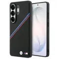 BMW MagSafe Hülle Galaxy S26 Ultra Kunstleder schwarz Tricolor Logo Metall